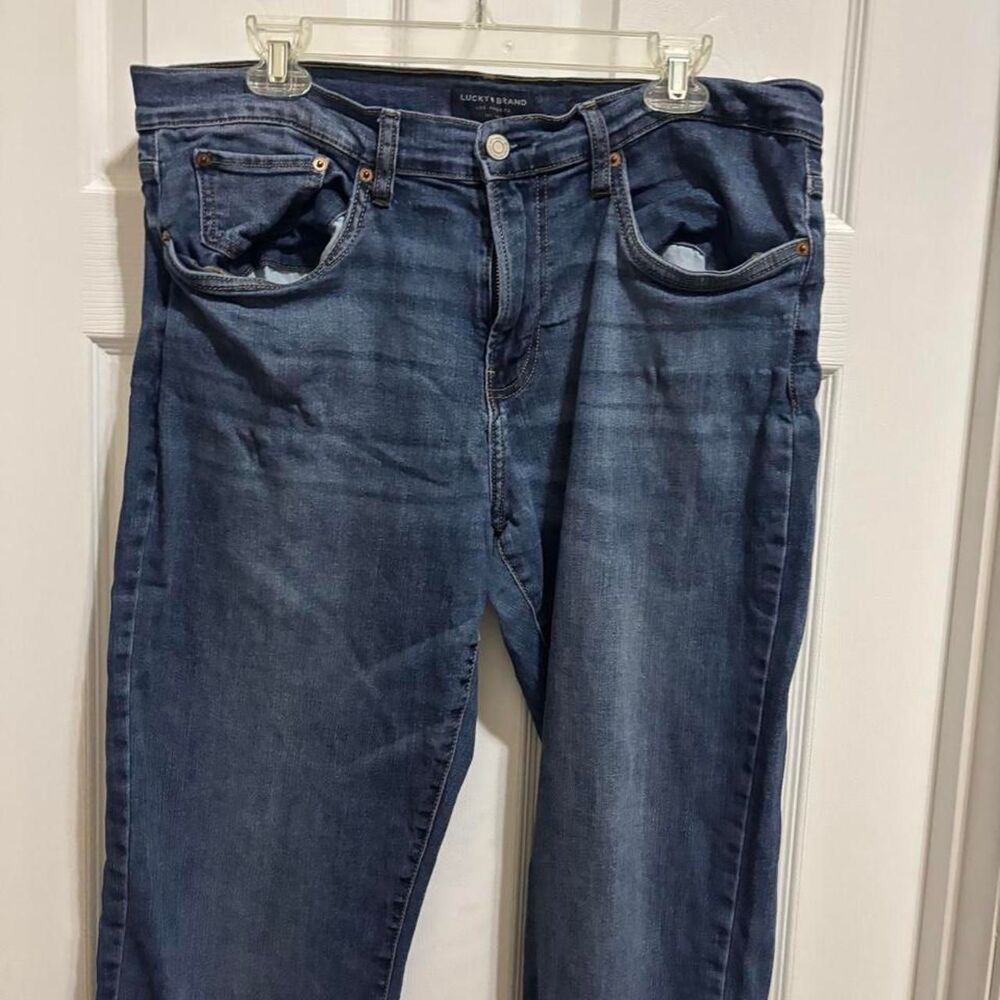 Lucky-brand Men's Blue and Navy Jeans